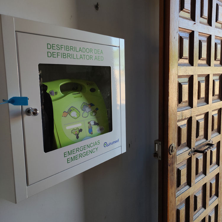 Podcast: El desfibrilador semiautomático de Pajares de Adaja cambia de ubicación para favorecer su accesibilidad
