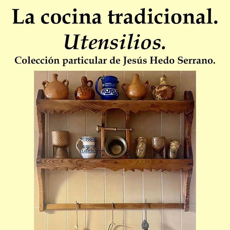 Entrevista: Jesús Hedo expone en la Casa del Concejo de Arévalo más de 200 utensilios de cocina tradicional