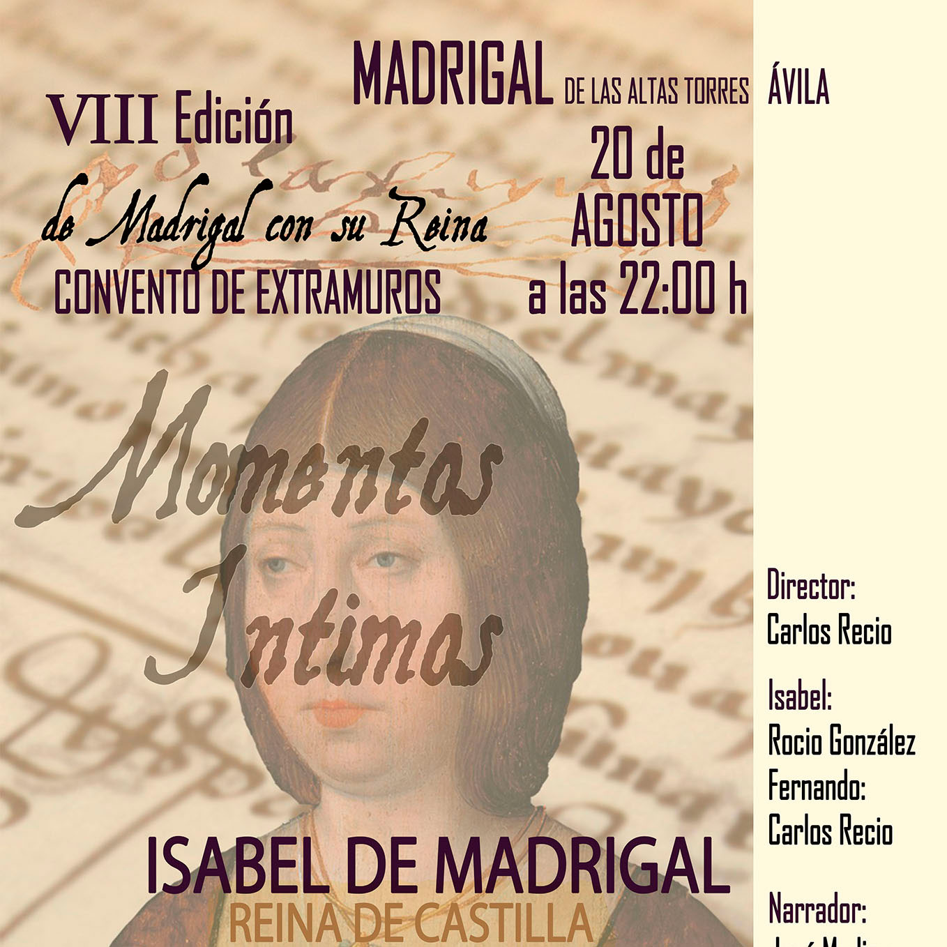 Madrigal de las Altas Torres celebra la VIII Edición de Madrigal con su Reina