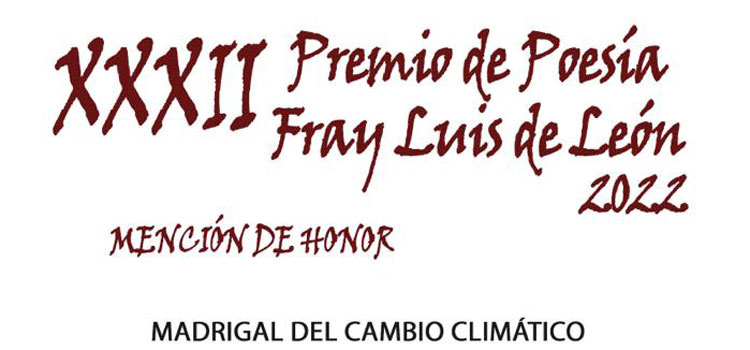 Conocemos el fallo de la XXXII Edición del Premio de Poesía Fray Luis de León